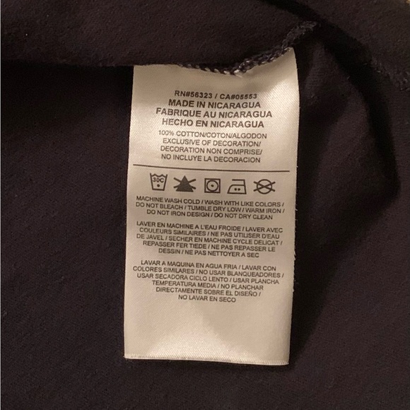 🏃 NIKE JUST DO IT FLIPPED BOX LOGO SHORT SLEEVE BLACK T-SHIRT - SIZE XXL 🏃‍♂️ - Picture 5 of 7